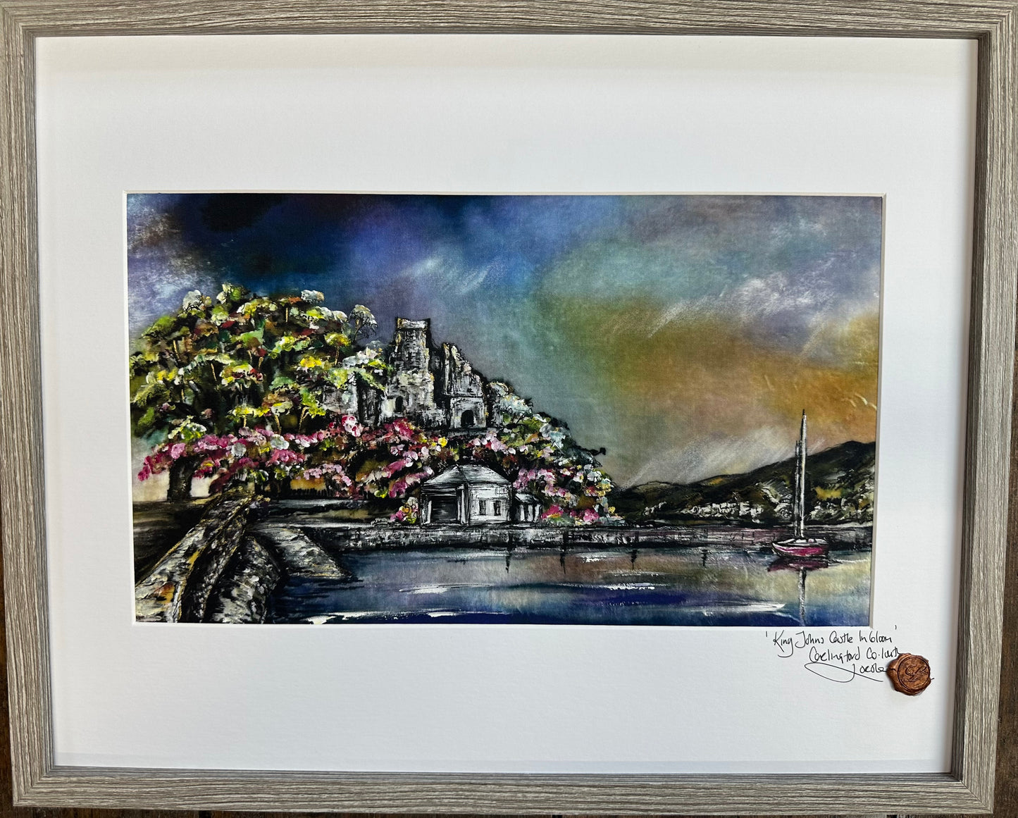 “King John’s castle in bloom “ carlingford county Louth