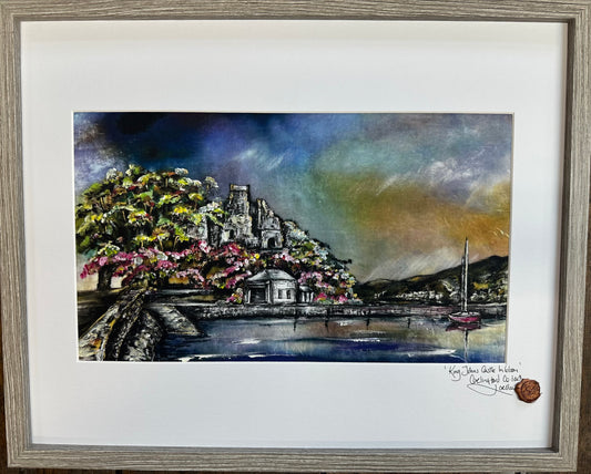 “King John’s castle in bloom “ carlingford county Louth