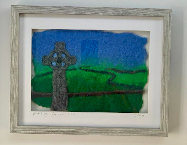 “Glendalough Celtic cross “