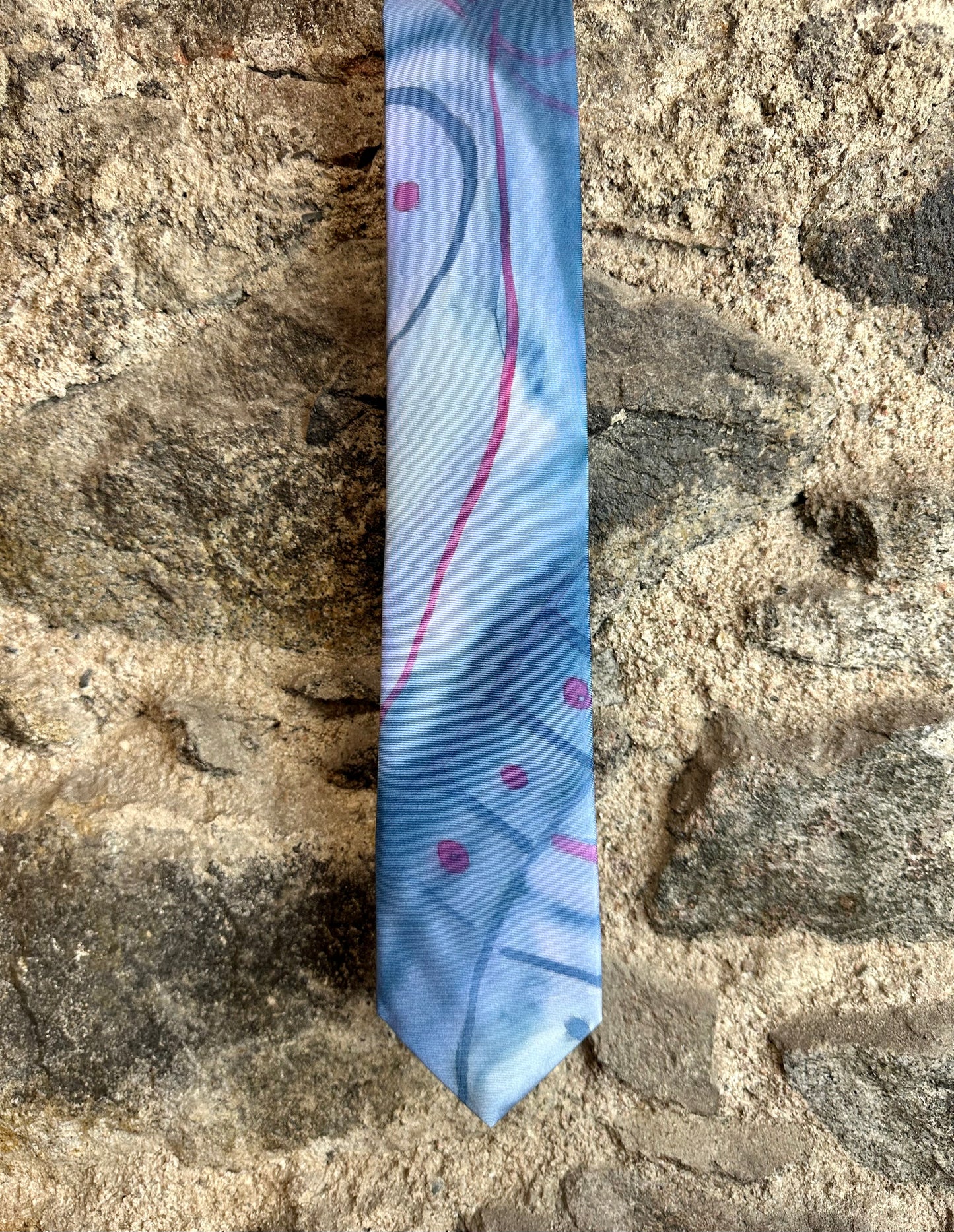 Lorshadesign Handpainted silk tie collection