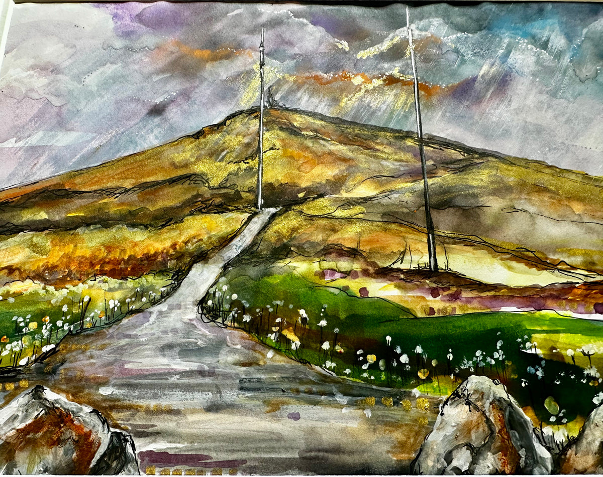 “Autumn on the Divis  mountain trail “