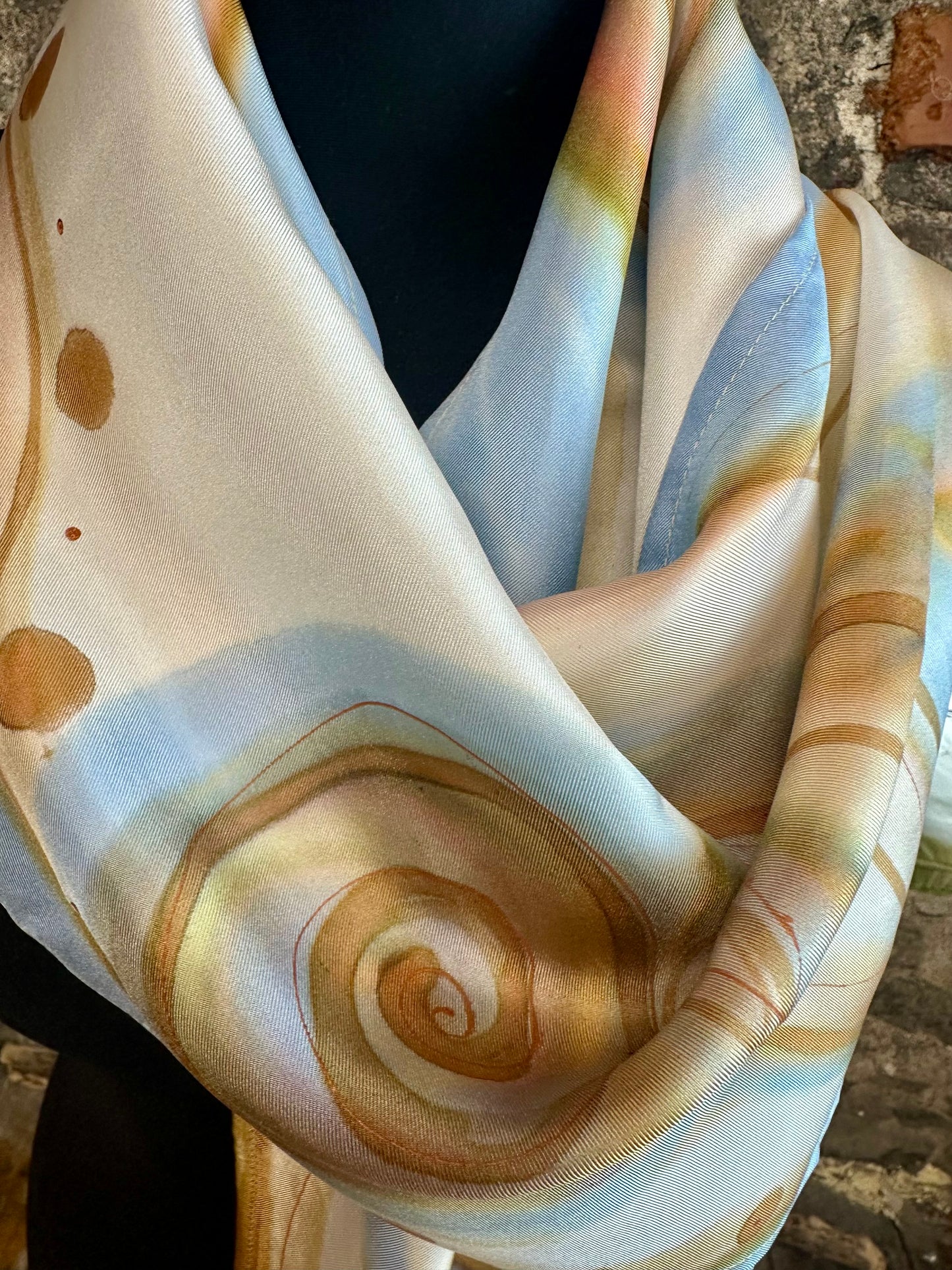 Lorshadesign Handpainted silk scarf collection