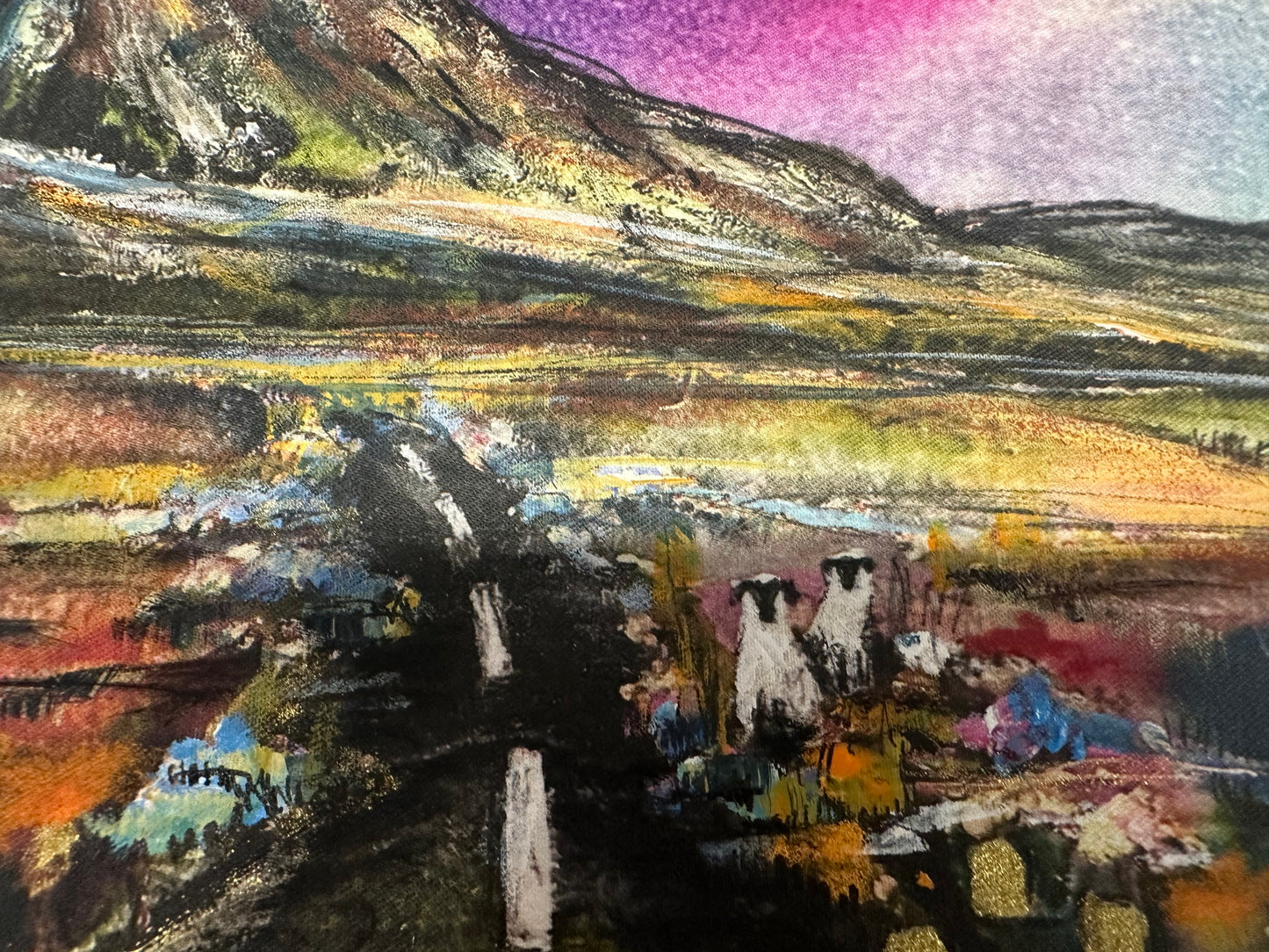 “Colours of the unknown “ Mount Errigal county Donegal