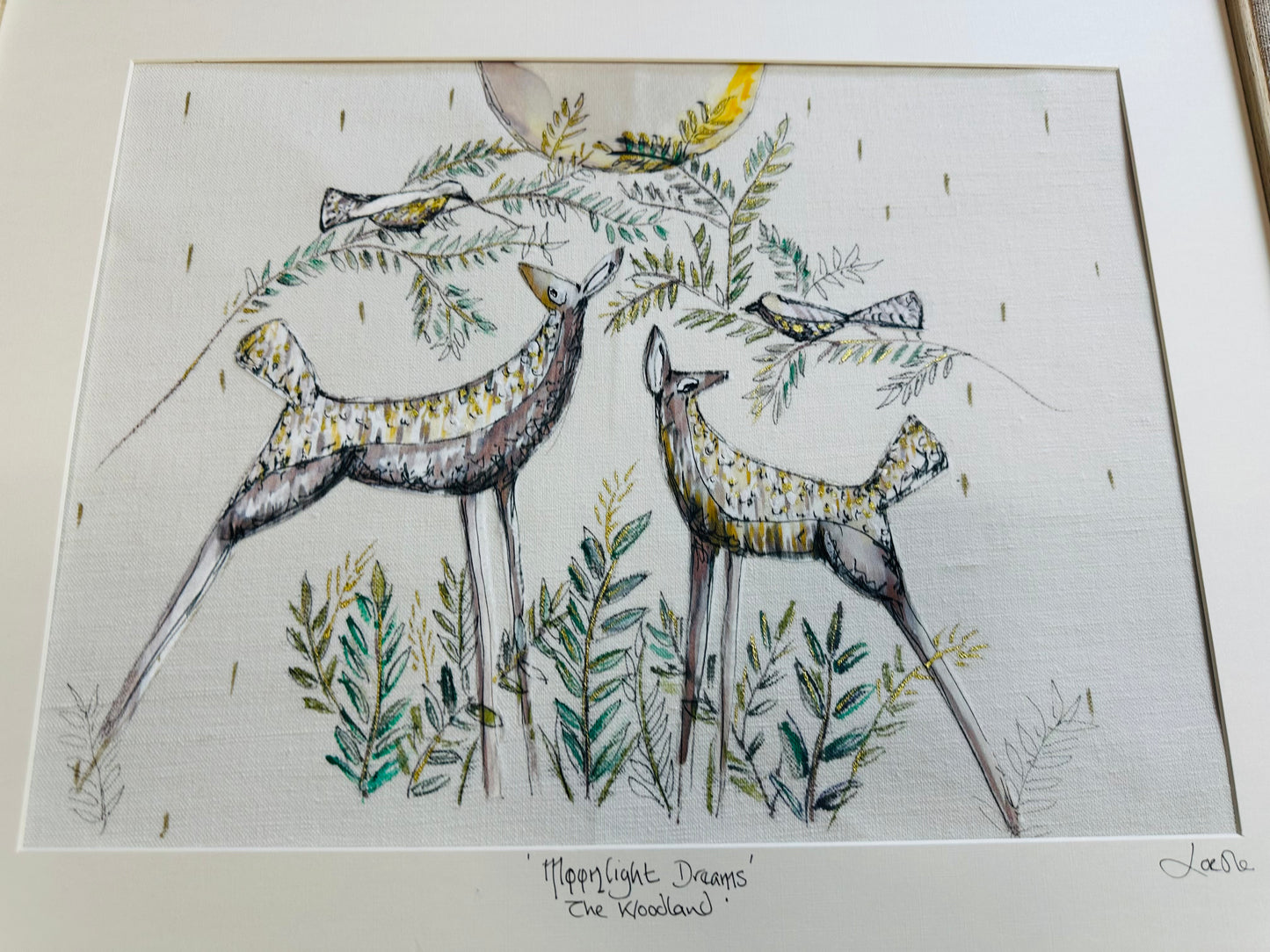 “Moonlight dreams” the woodland