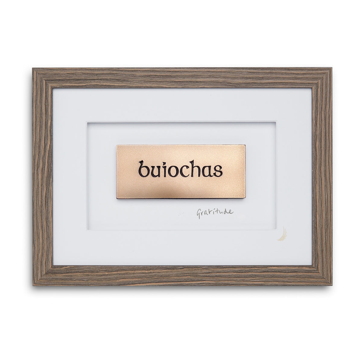 Buíochas / Gratitude