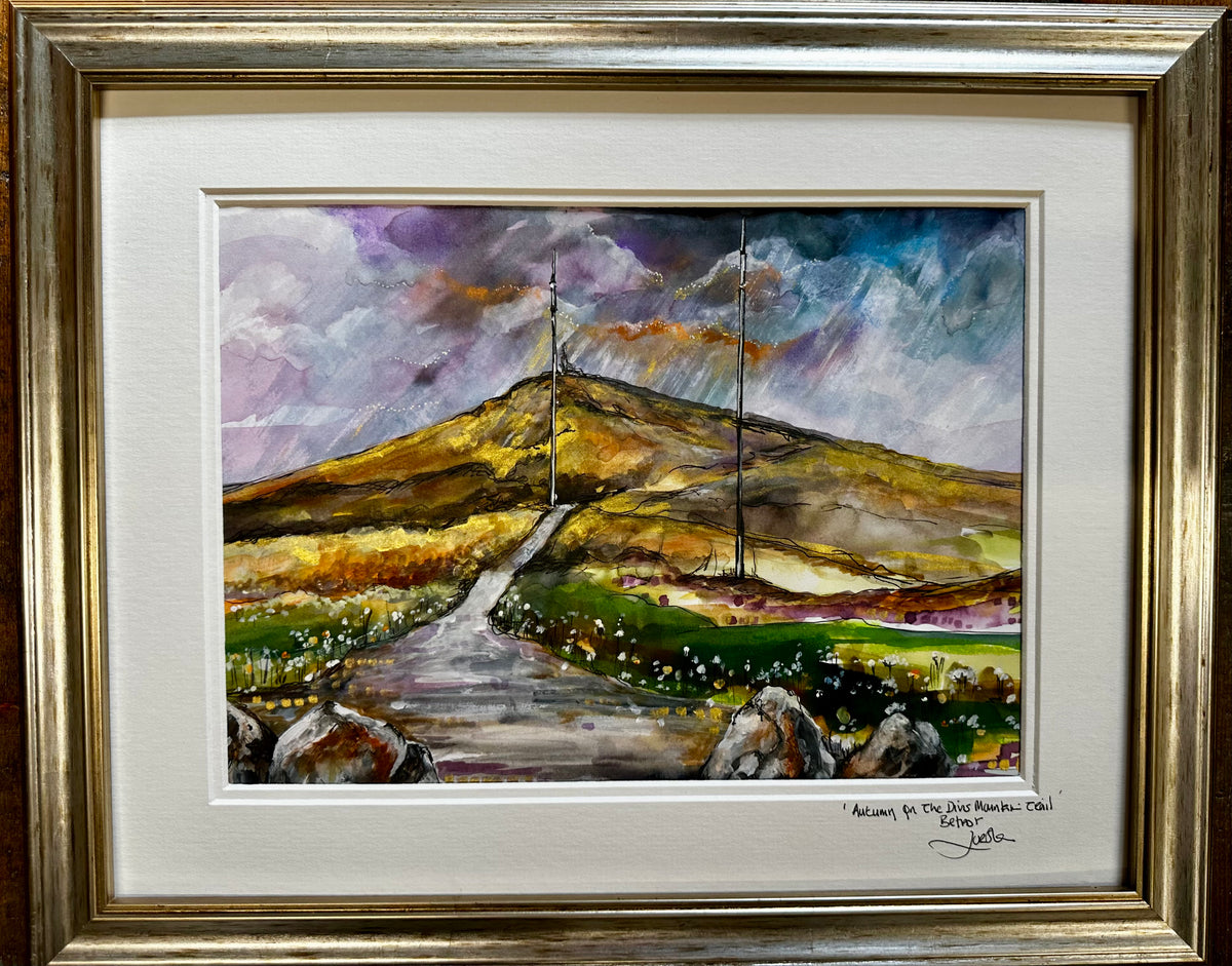 “Autumn on the Divis  mountain trail “