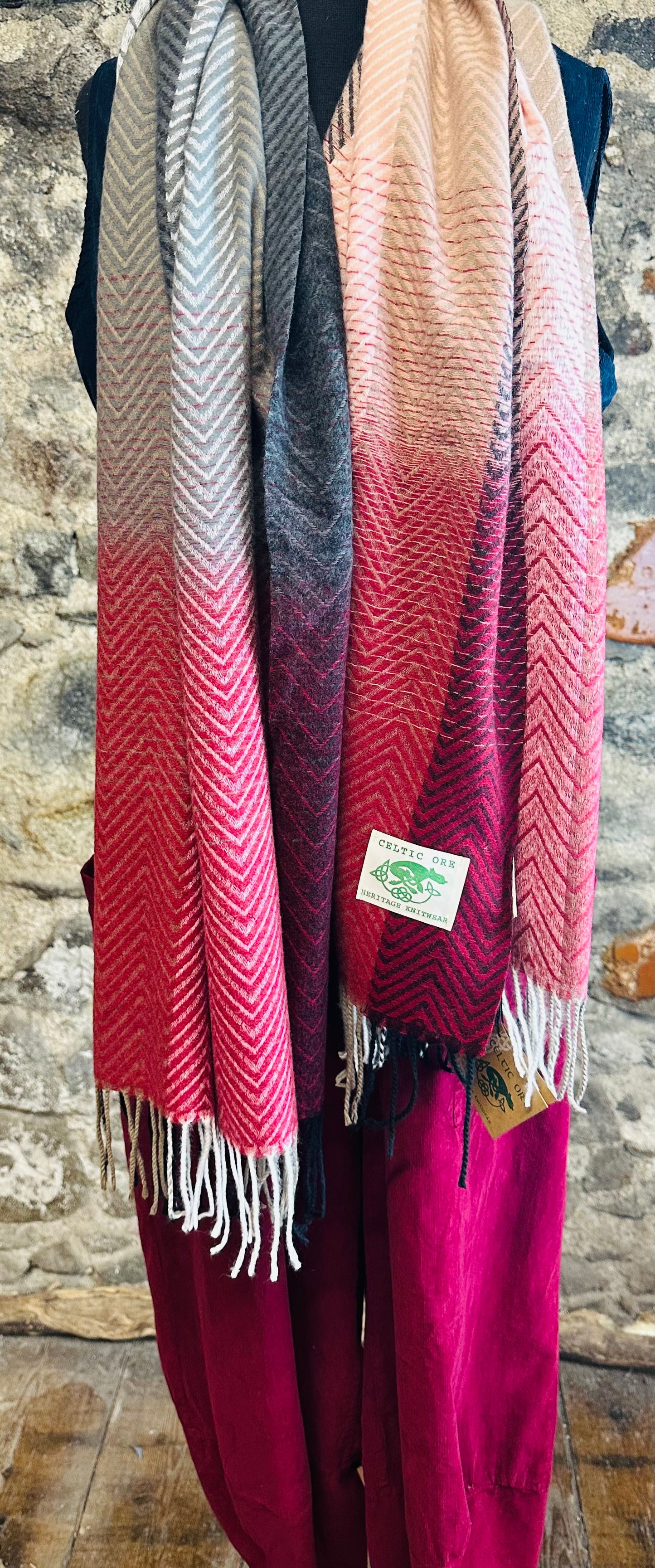 Irish design super soft large wrap