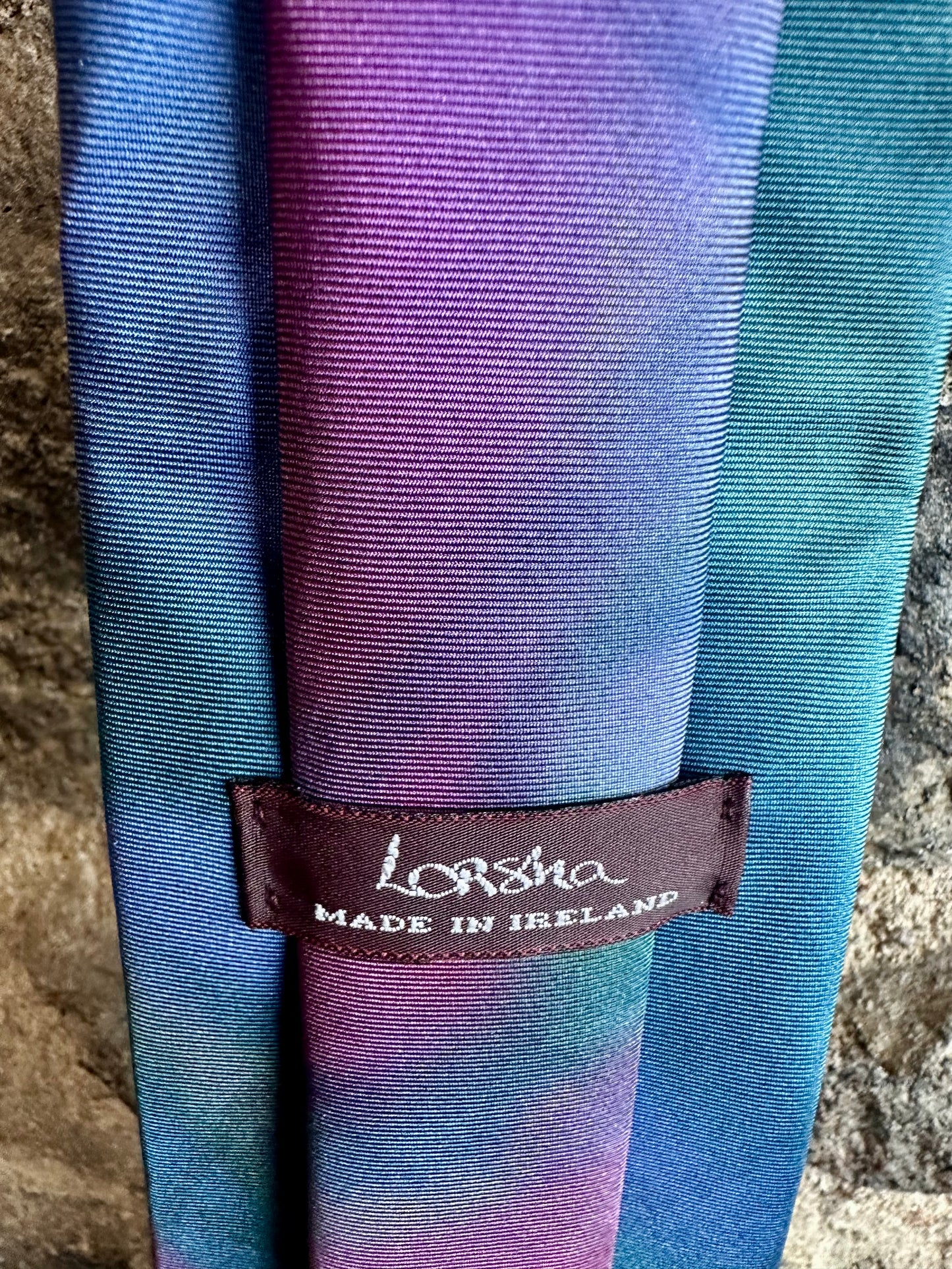 Lorshadesign Handpainted silk tie collection
