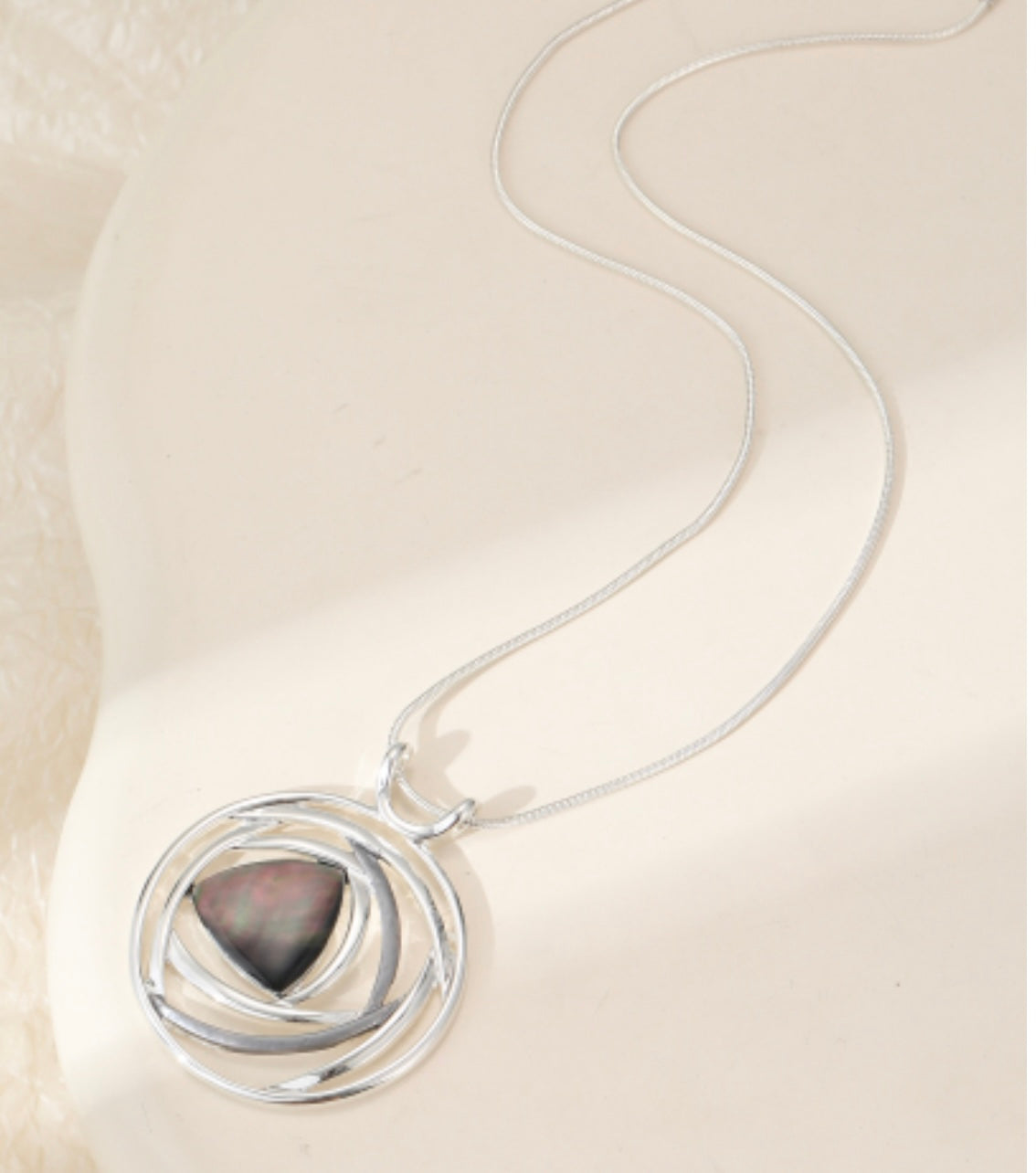 Statement long neckpiece ( gift boxed ) matching earrings available