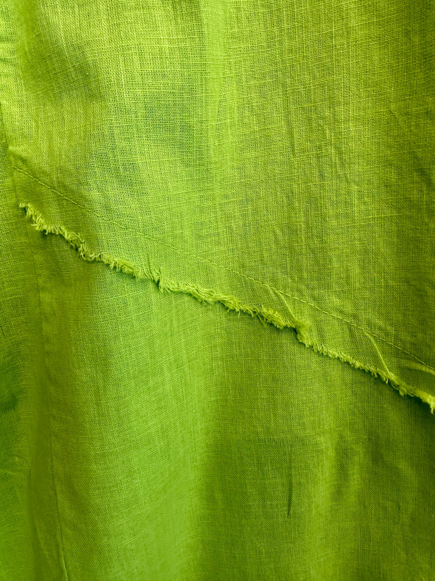 “Lily “ pistachio italian linen cullottes