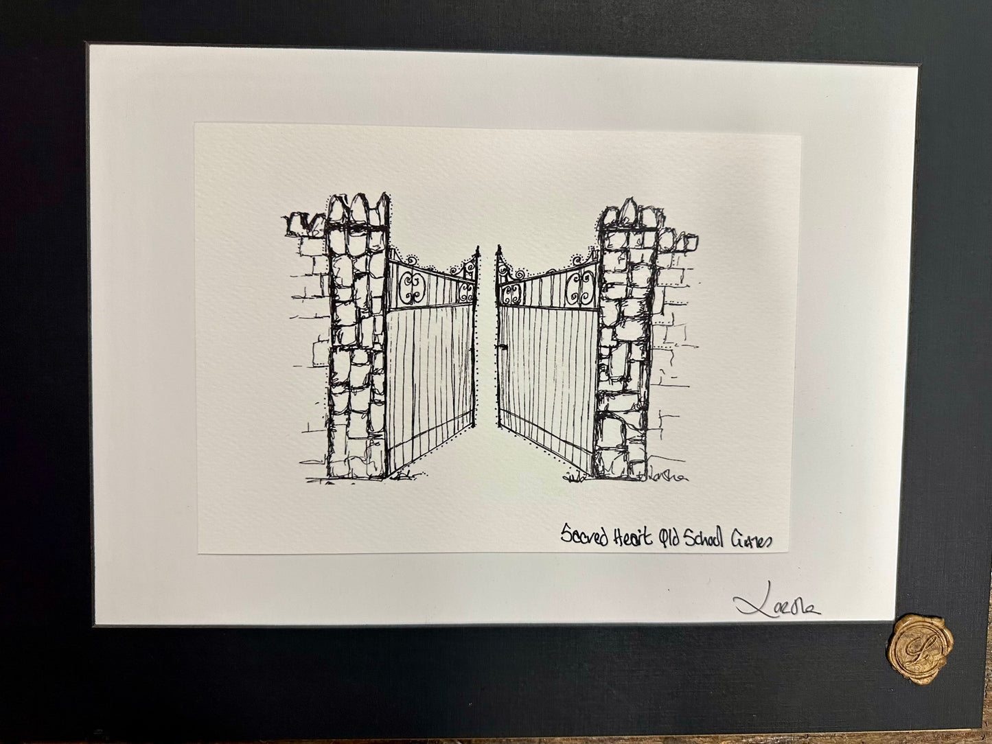 “Sacred heart old school gates “