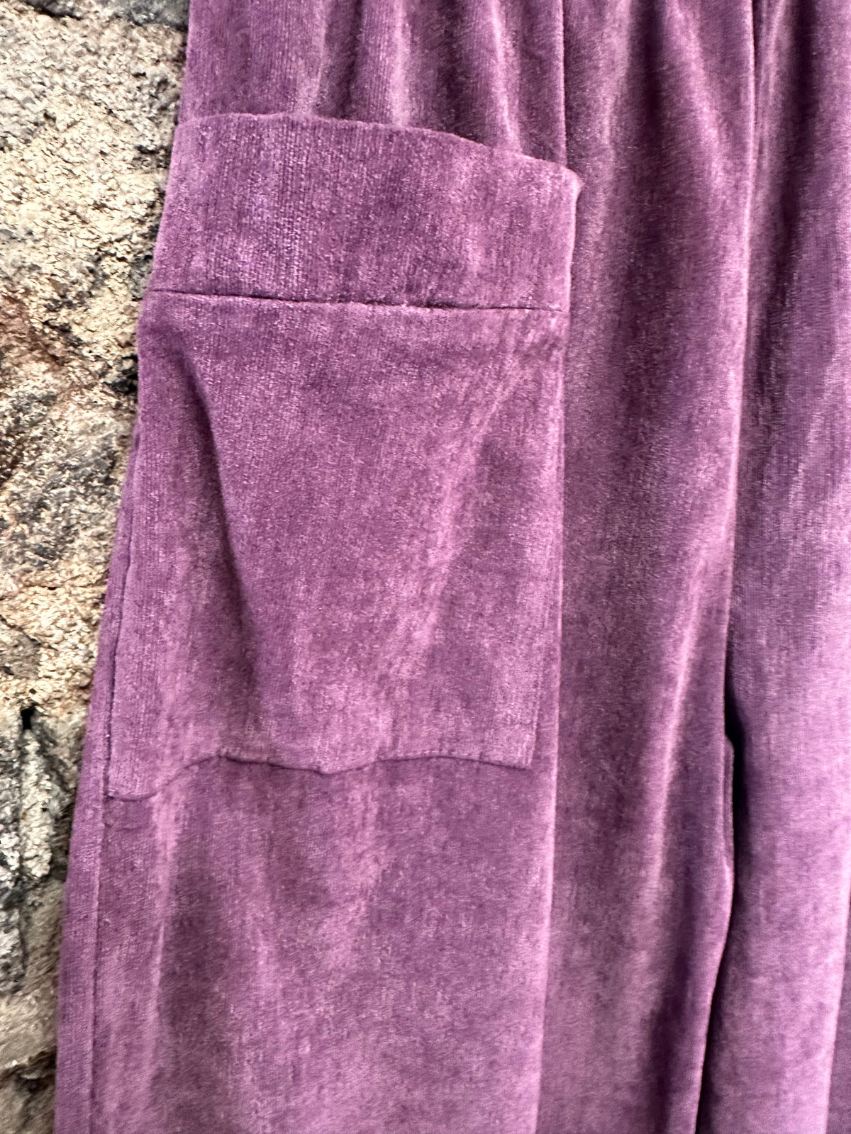 “Elkie “ Heather Italian cocoon jogger