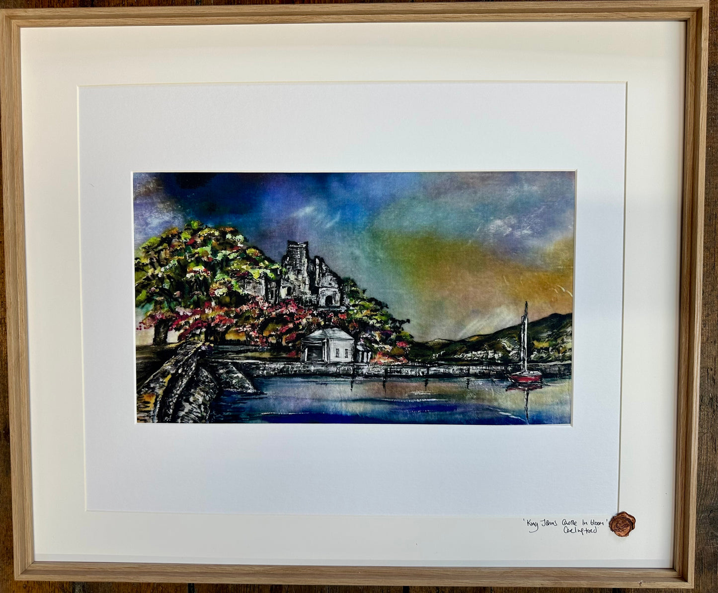 “King johns castle in bloom “ carlingford county Louth