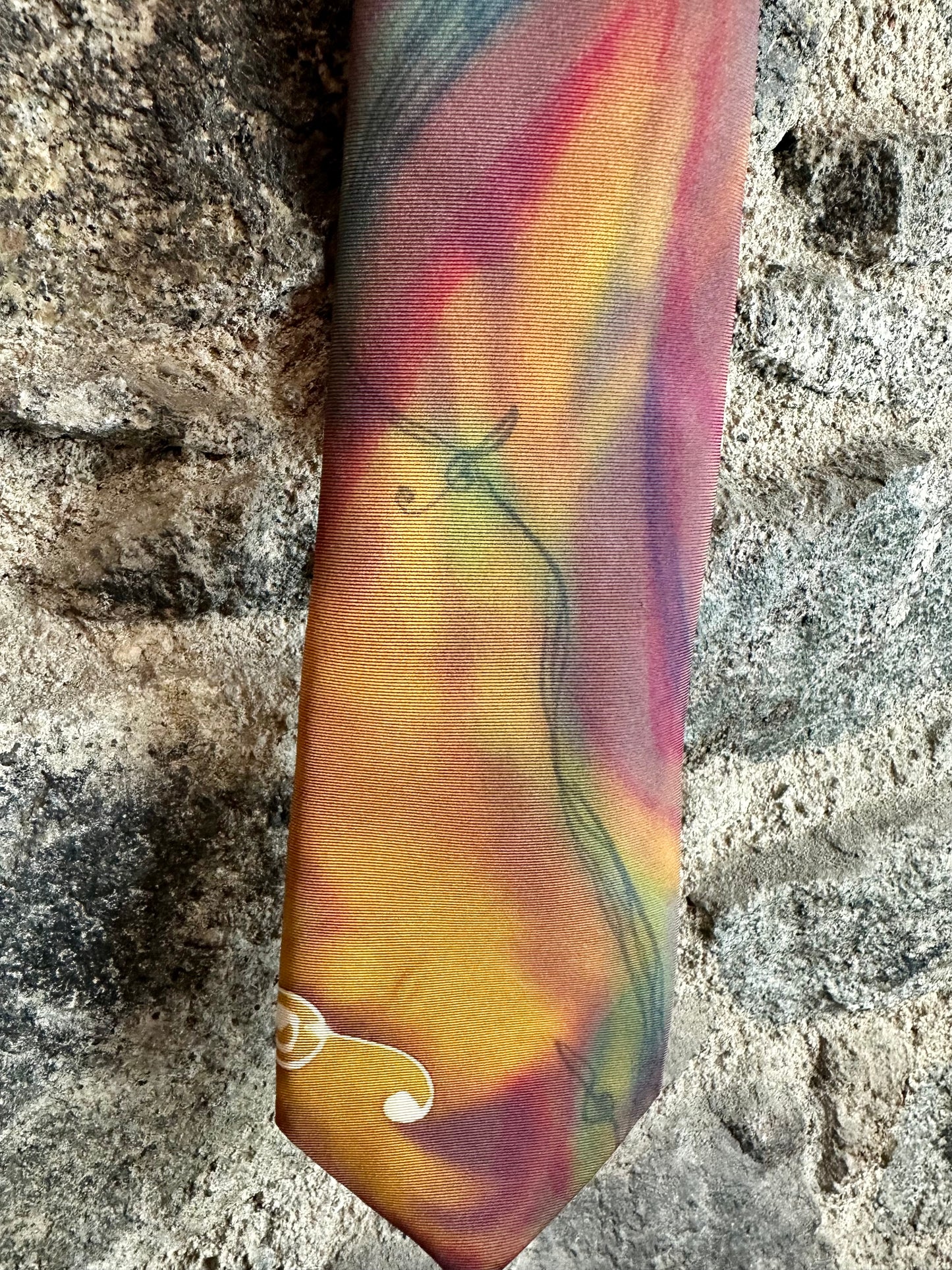 Lorshadesign Handpainted silk tie collection