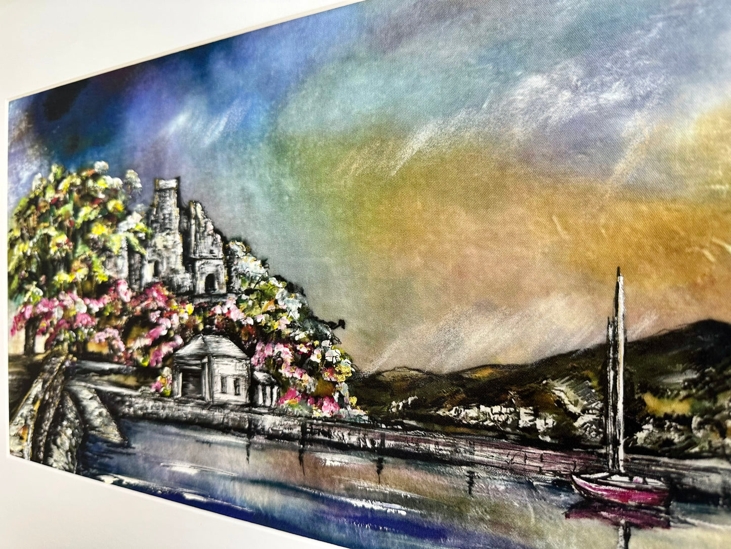 “King John’s castle in bloom “ carlingford county Louth