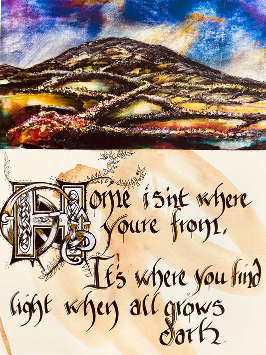 “Home isn’t where your from ..” Slieve Gullion