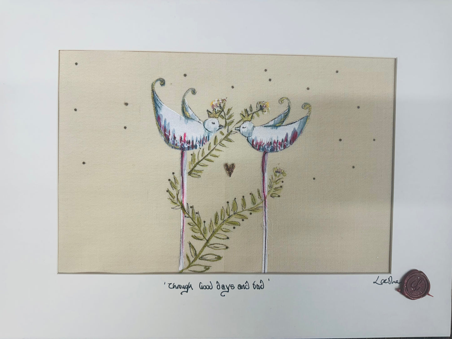 “Through good days and bad “