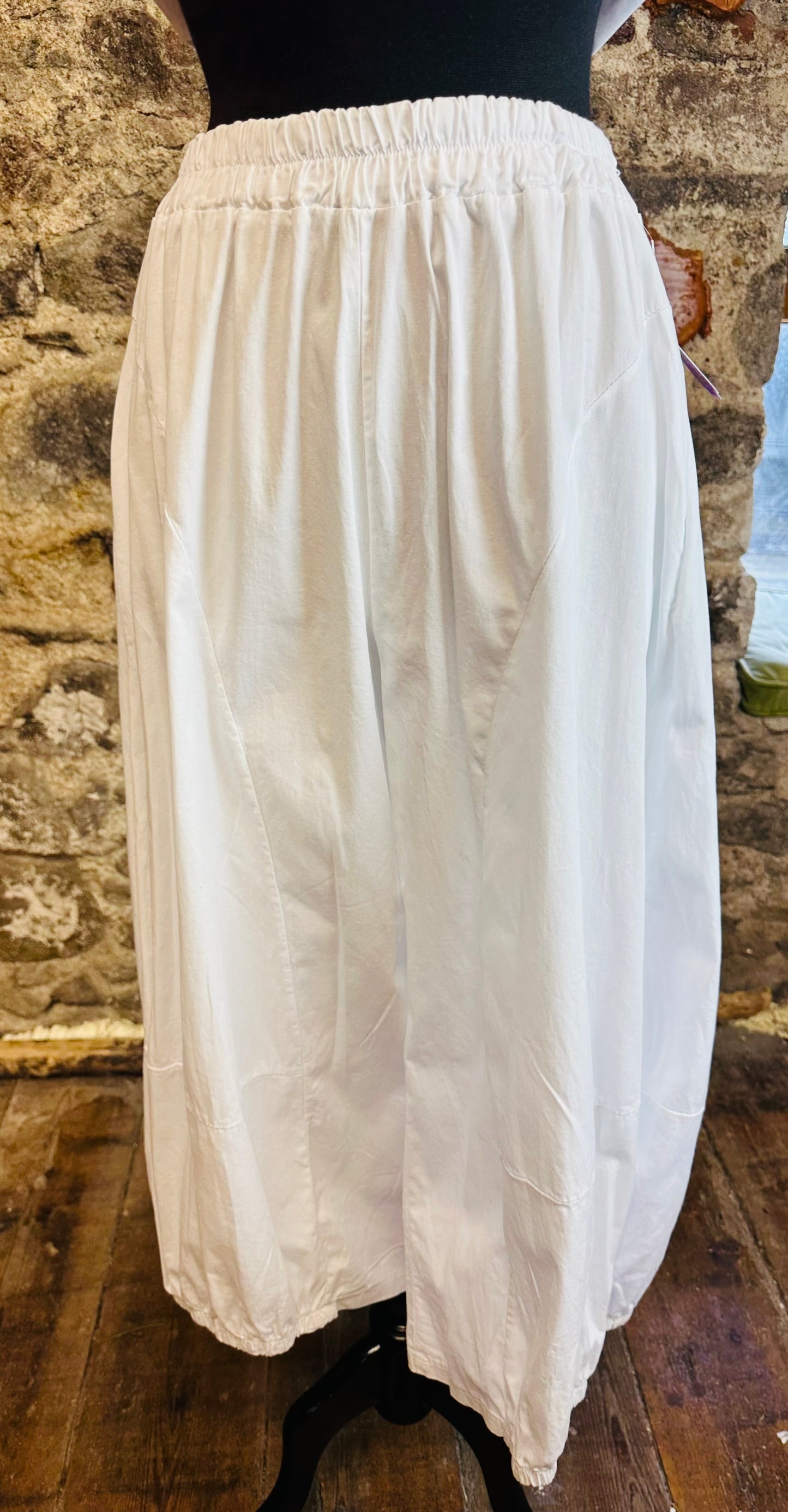 “Mayla  “ caramel asymmetrical Italian tunic