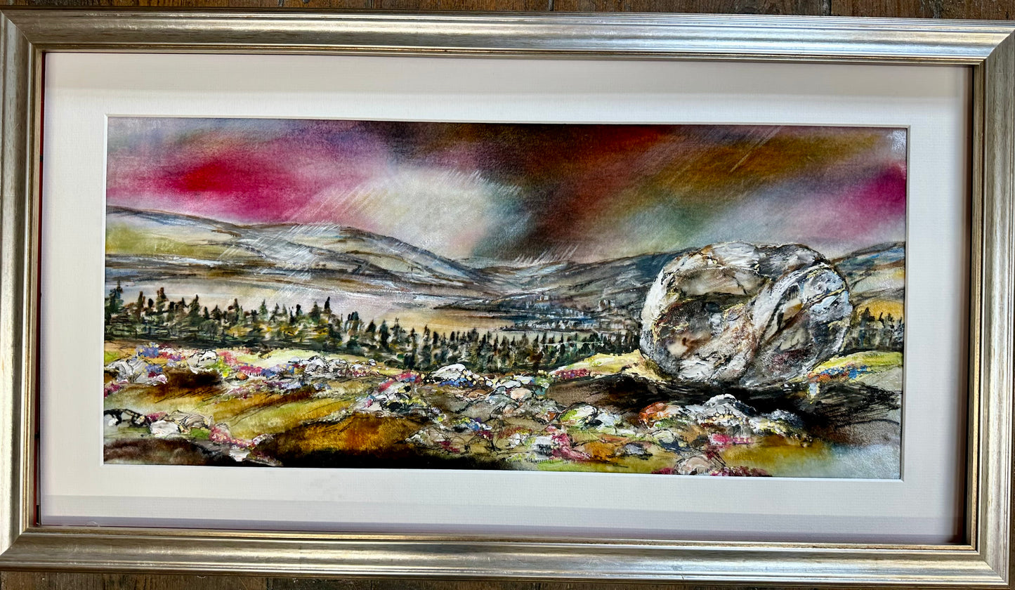 “Where the sky meets silence “ an chloch  Mhór  Rostrevor County Down