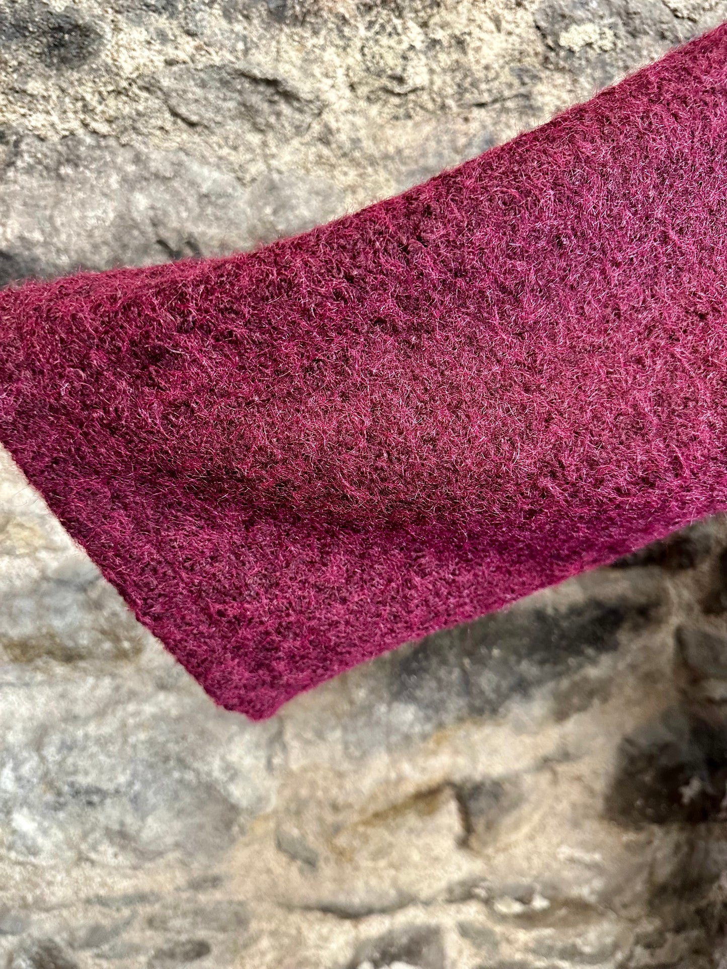 “Kiera “ Italian Bordeaux super cosey kimono full length shacket