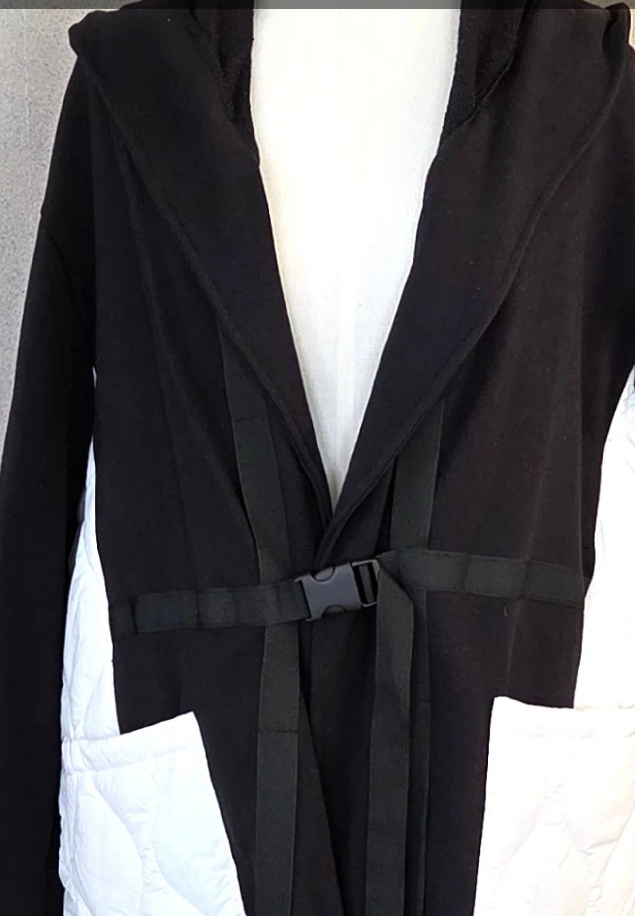 “Estelle “ mixed fabric jersey jacket