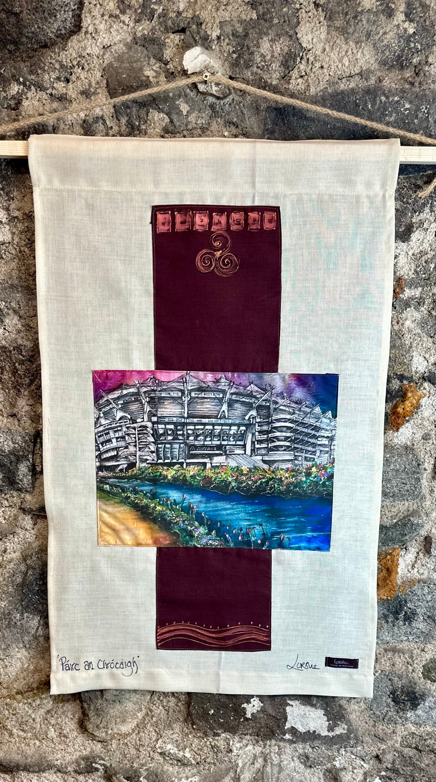 “Páirc an Chrócaigh “ croke park Ireland..