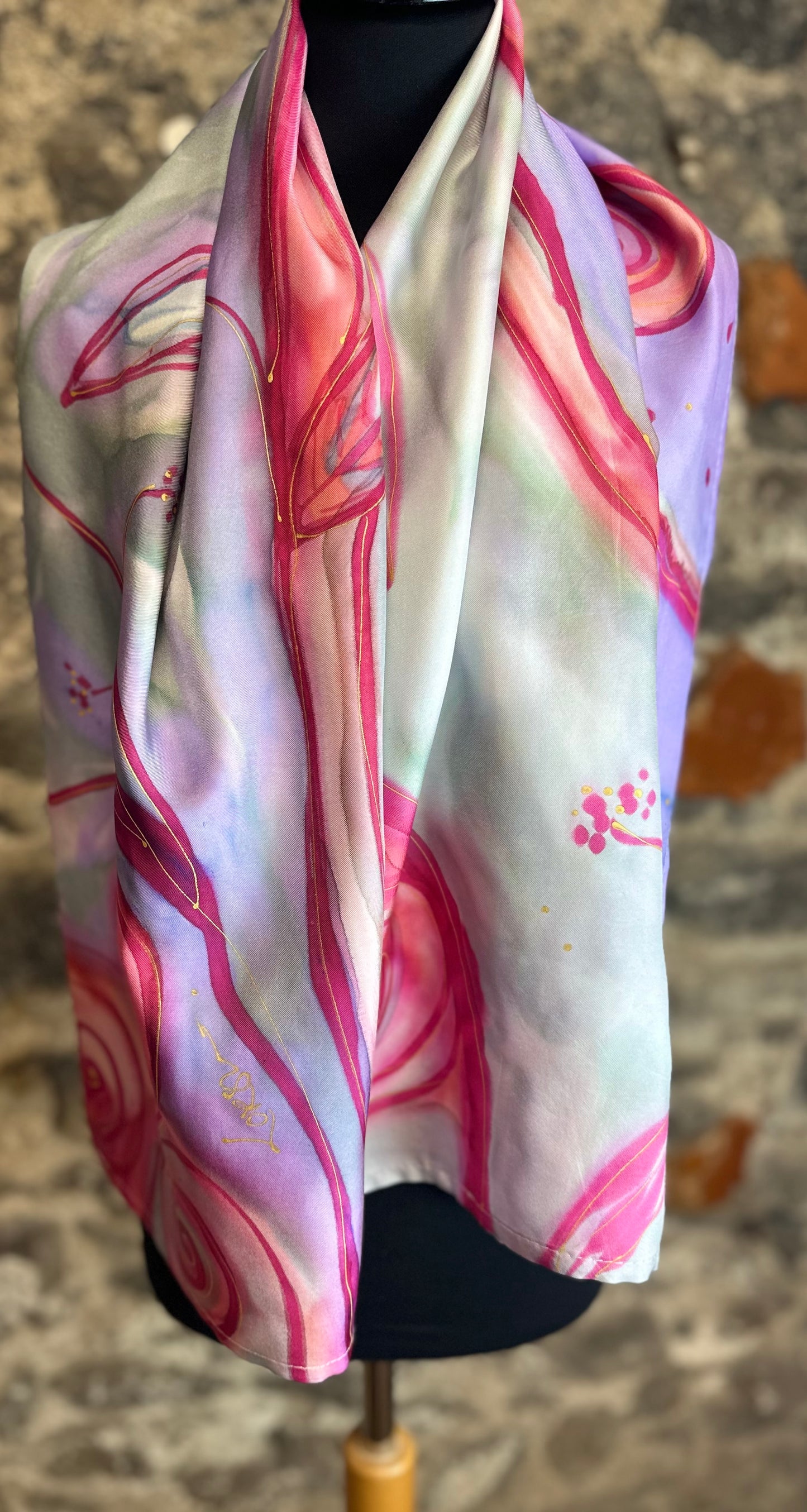 Lorshadesign Handpainted silks