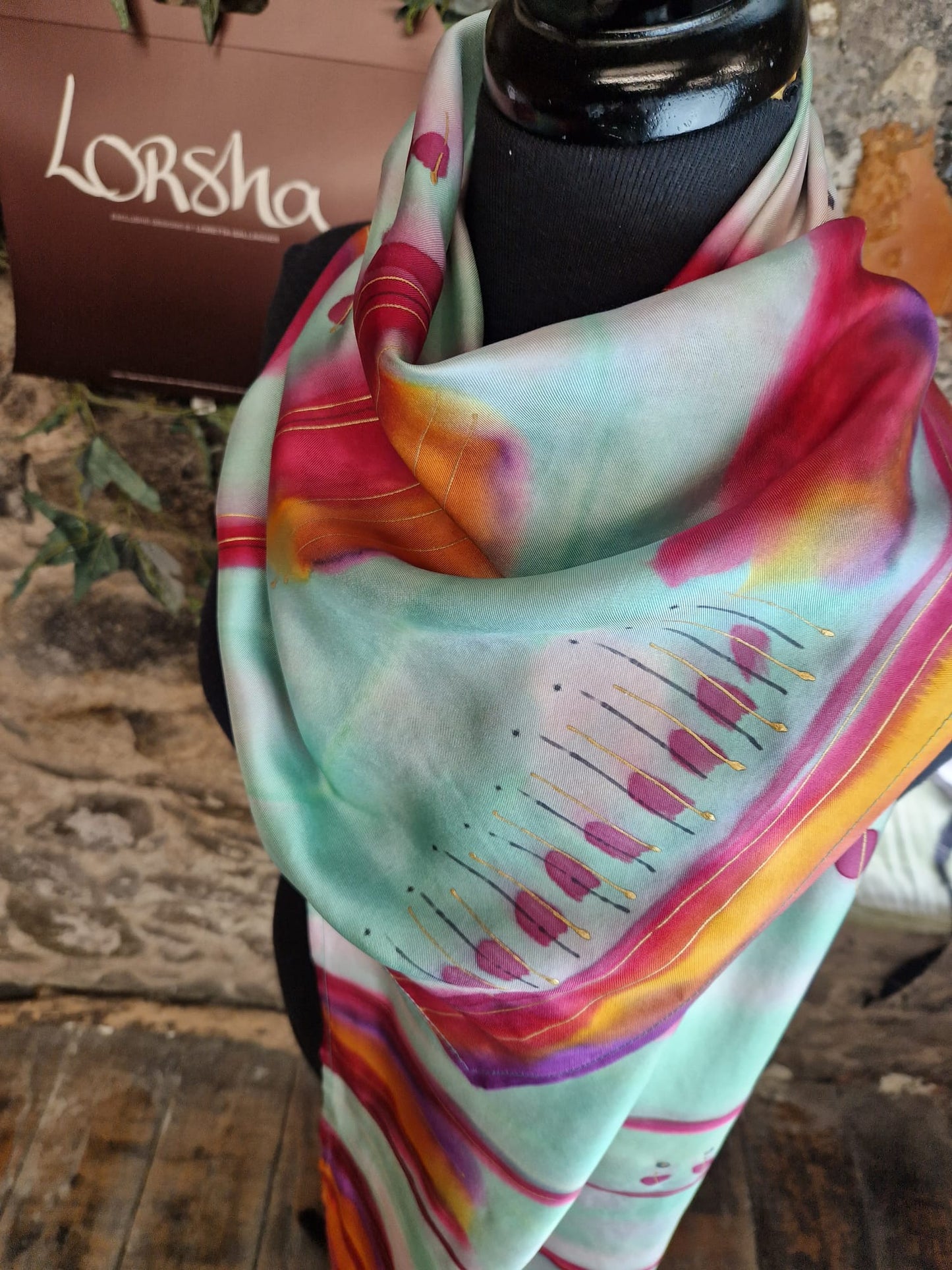 Lorshadesign Handpainted silks