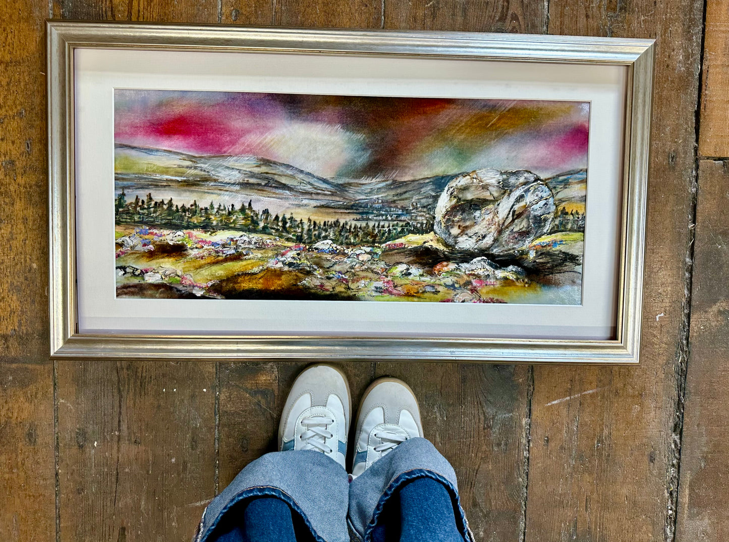 “Where the sky meets silence “ an chloch  Mhór  Rostrevor County Down