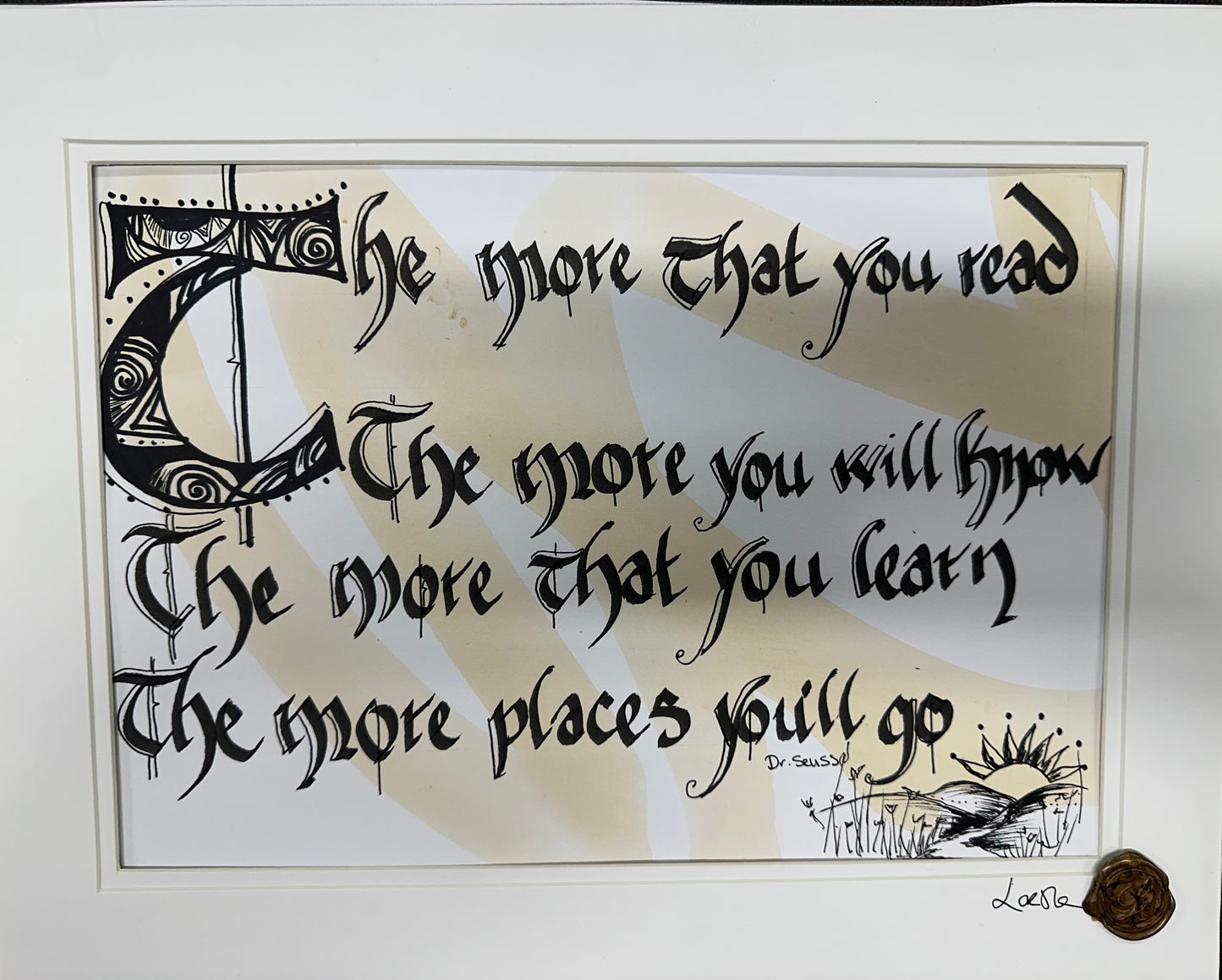 “The more that you read …” dr.Seuss