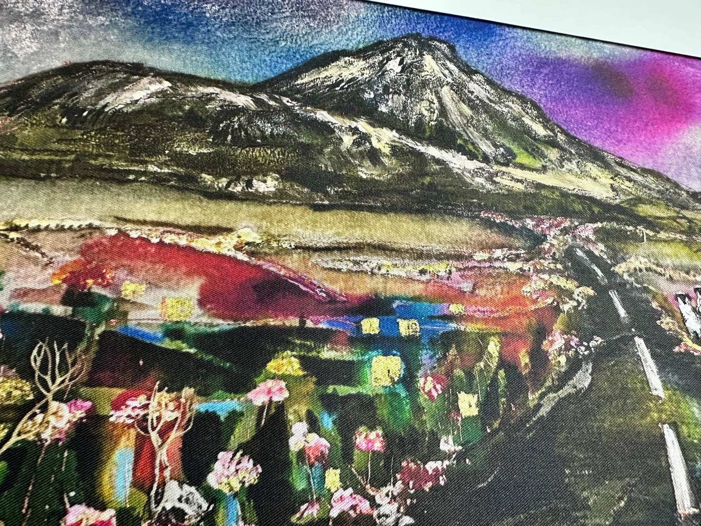 “The quiet road “ mount Errigal county Donegal ..Lorsha Ltd edition print collection