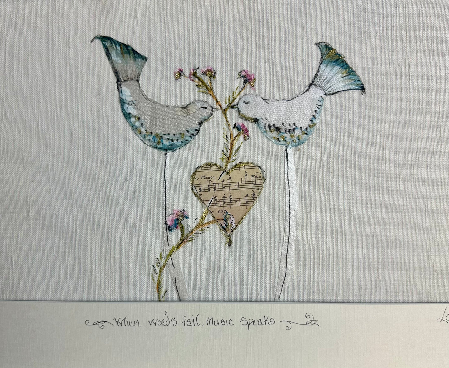 “When words fail music speaks  “ May your home be full of songs of love