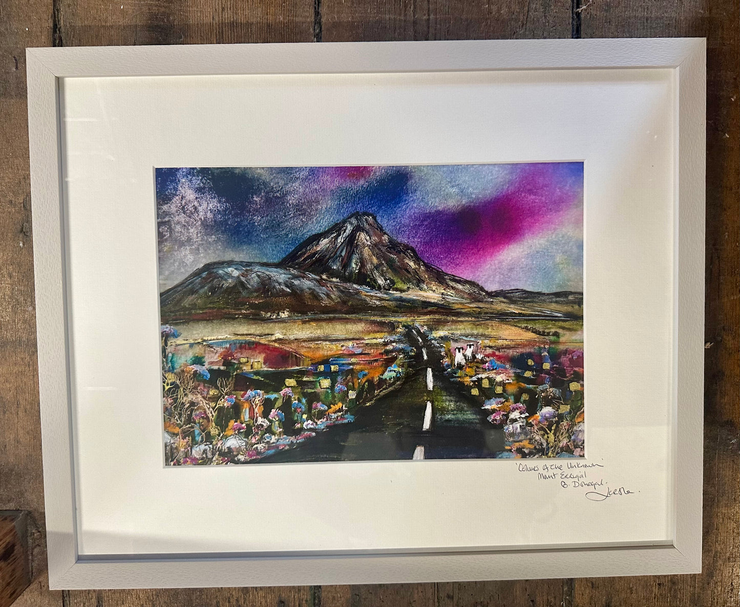 “Colours of the unknown “ Mount Errigal county Donegal