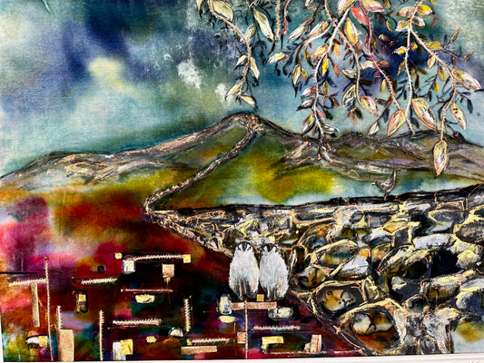 “The shelter “ the Mourne wall County Down