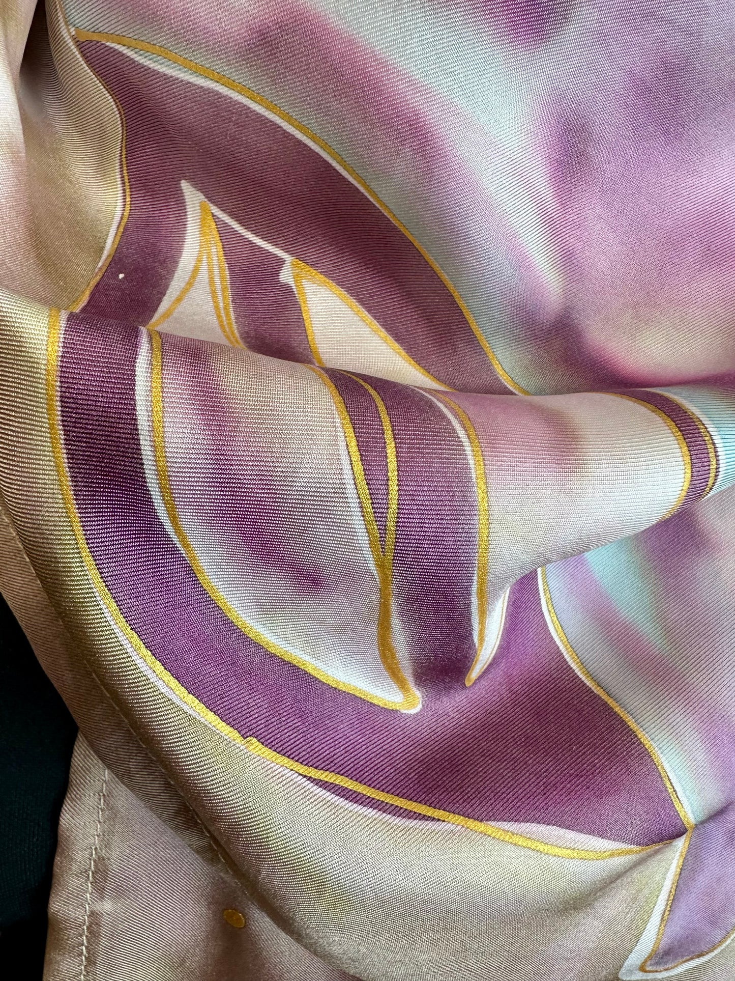 Lorshadesign Handpainted silk scarf collection
