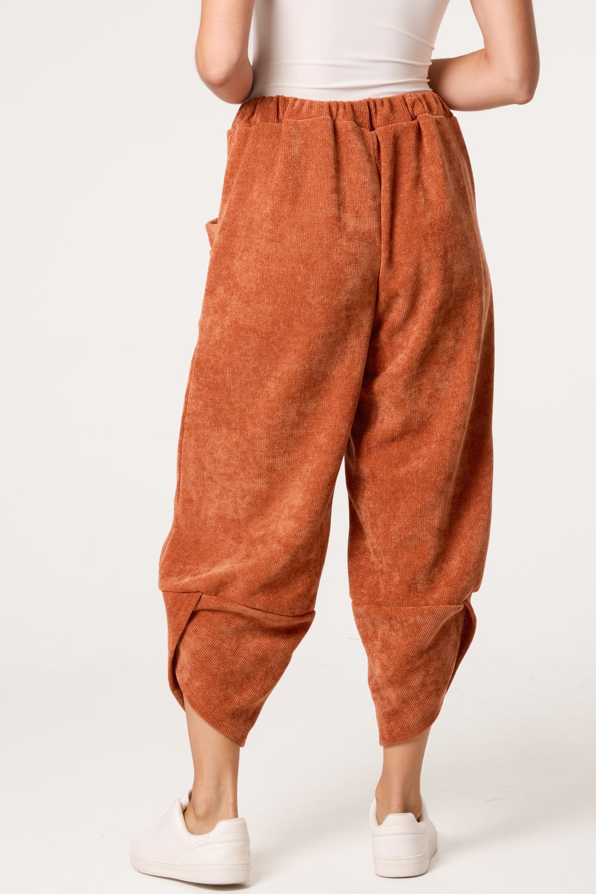 “Riva “ Chennille velvet feel bronze Italian jogger