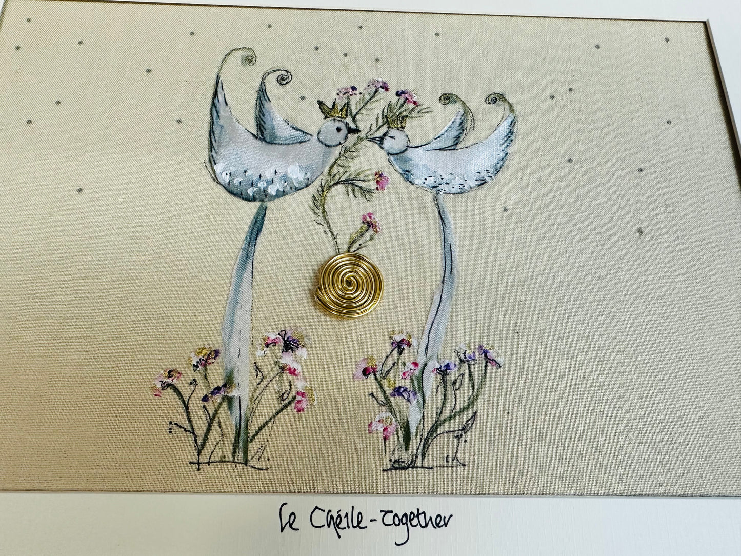 “ le chéile” together