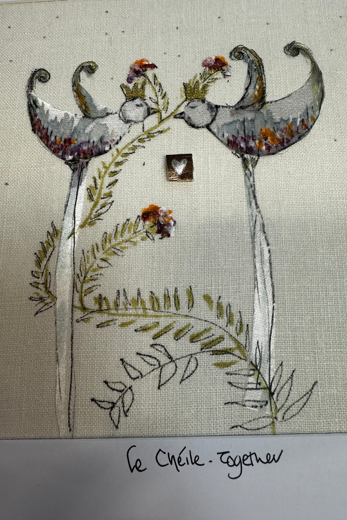 “Le chéile “ together