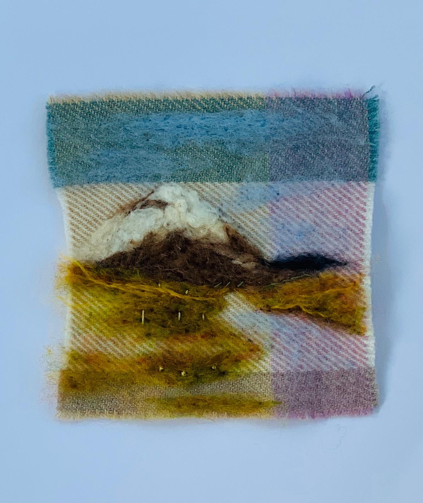 “ snow capped mount Errigal “ Christine Magee Donegal Collection