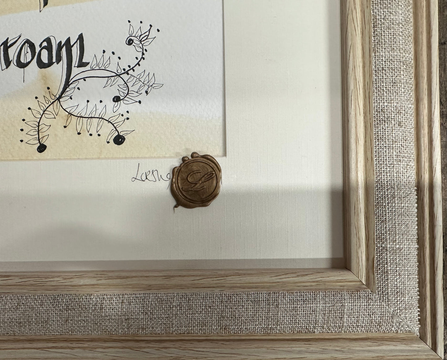 “May the dreams you hold close come true   And may you find peace wherever you roam …”