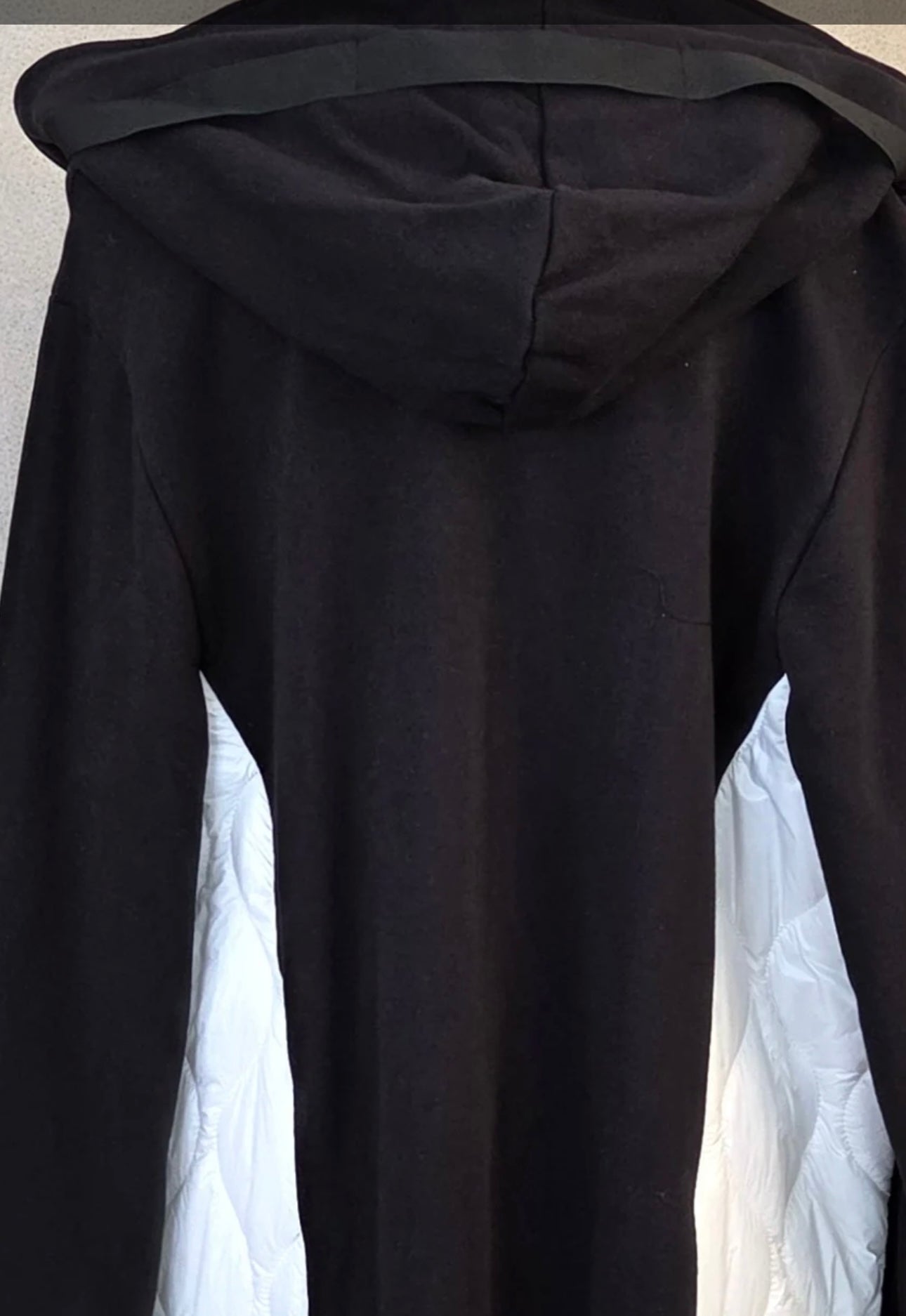 “Estelle “ mixed fabric jersey jacket