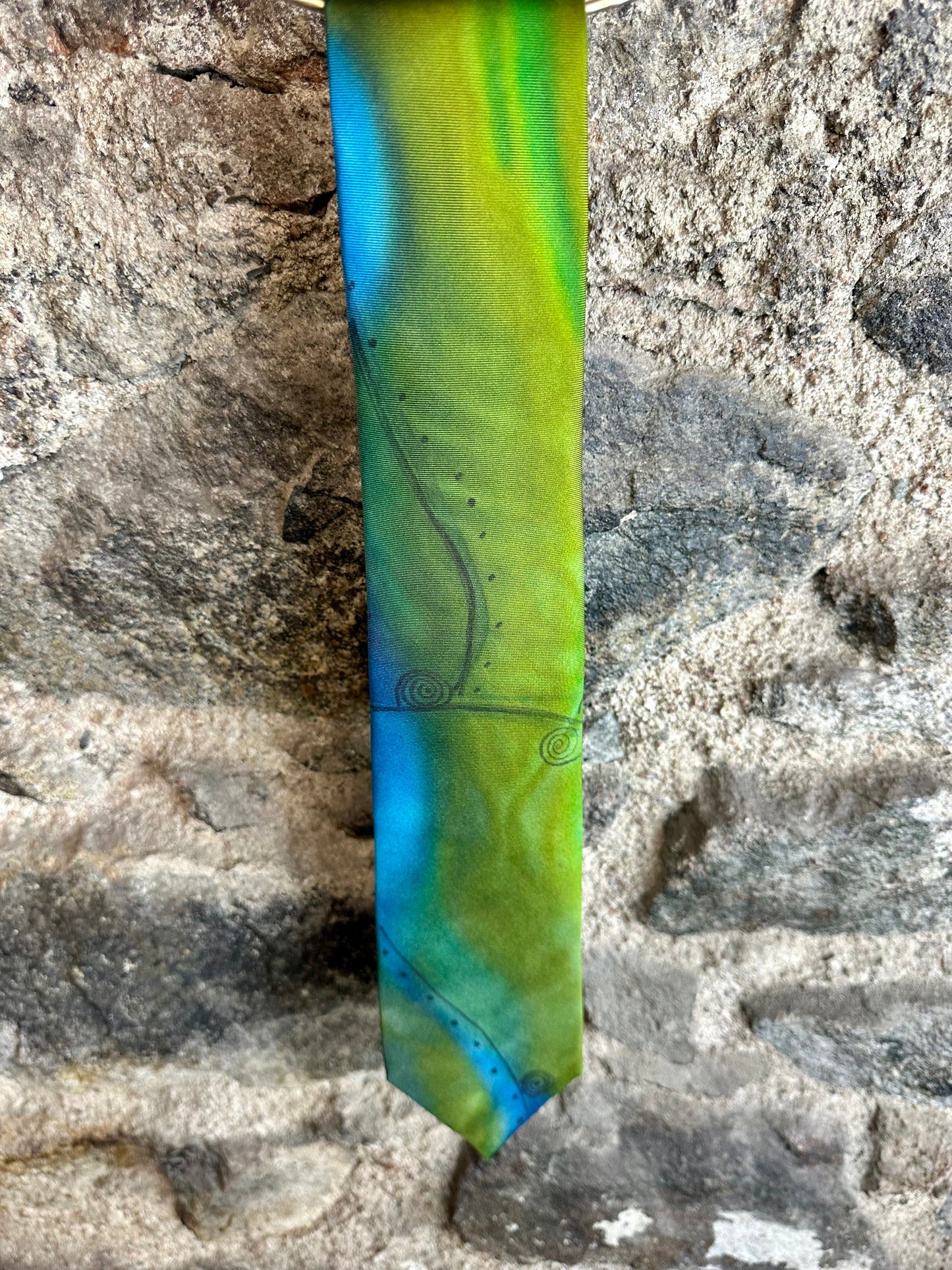 Lorshadesign Handpainted silk tie collection