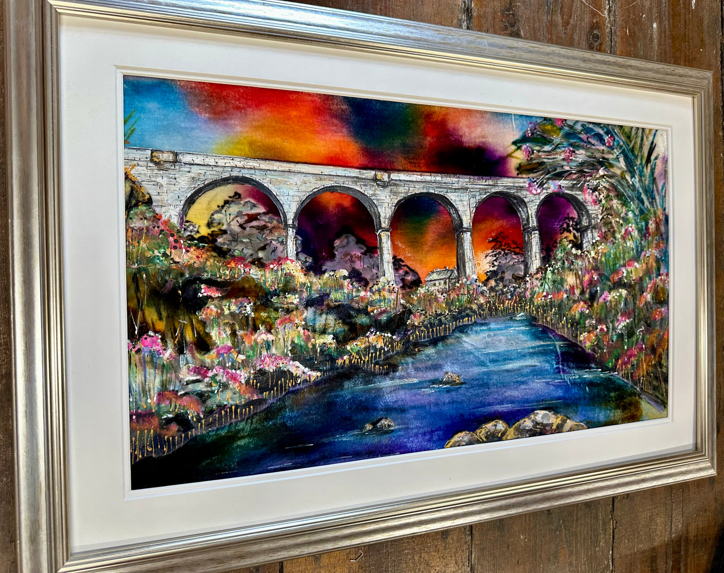 “Sunset over Craigmore viaduct “County Armagh