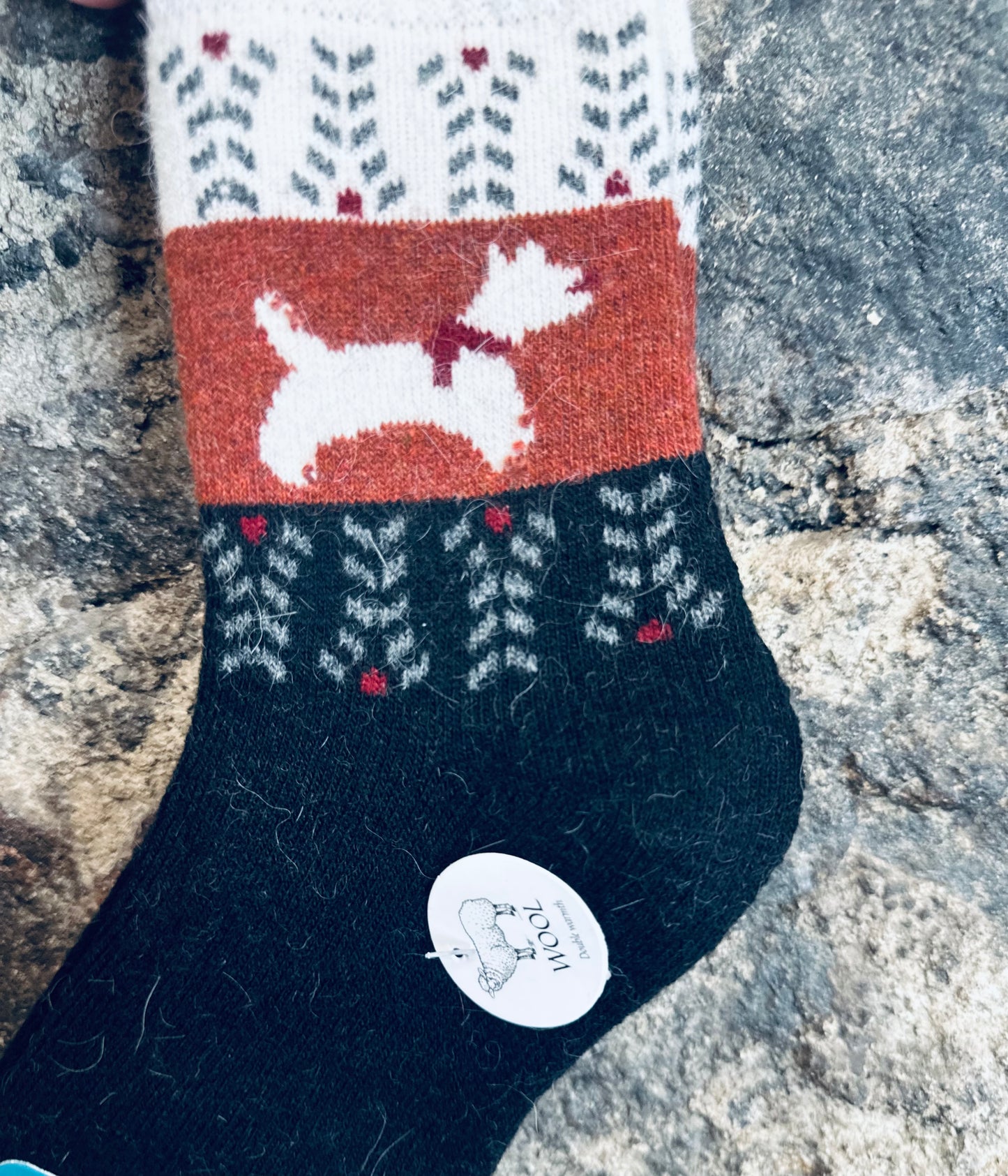 Cosey bestie westie wool walking socks