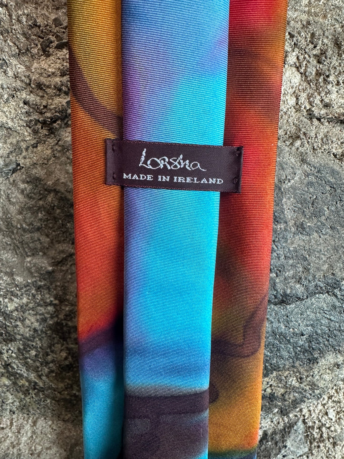 Lorshadesign Handpainted silk ties