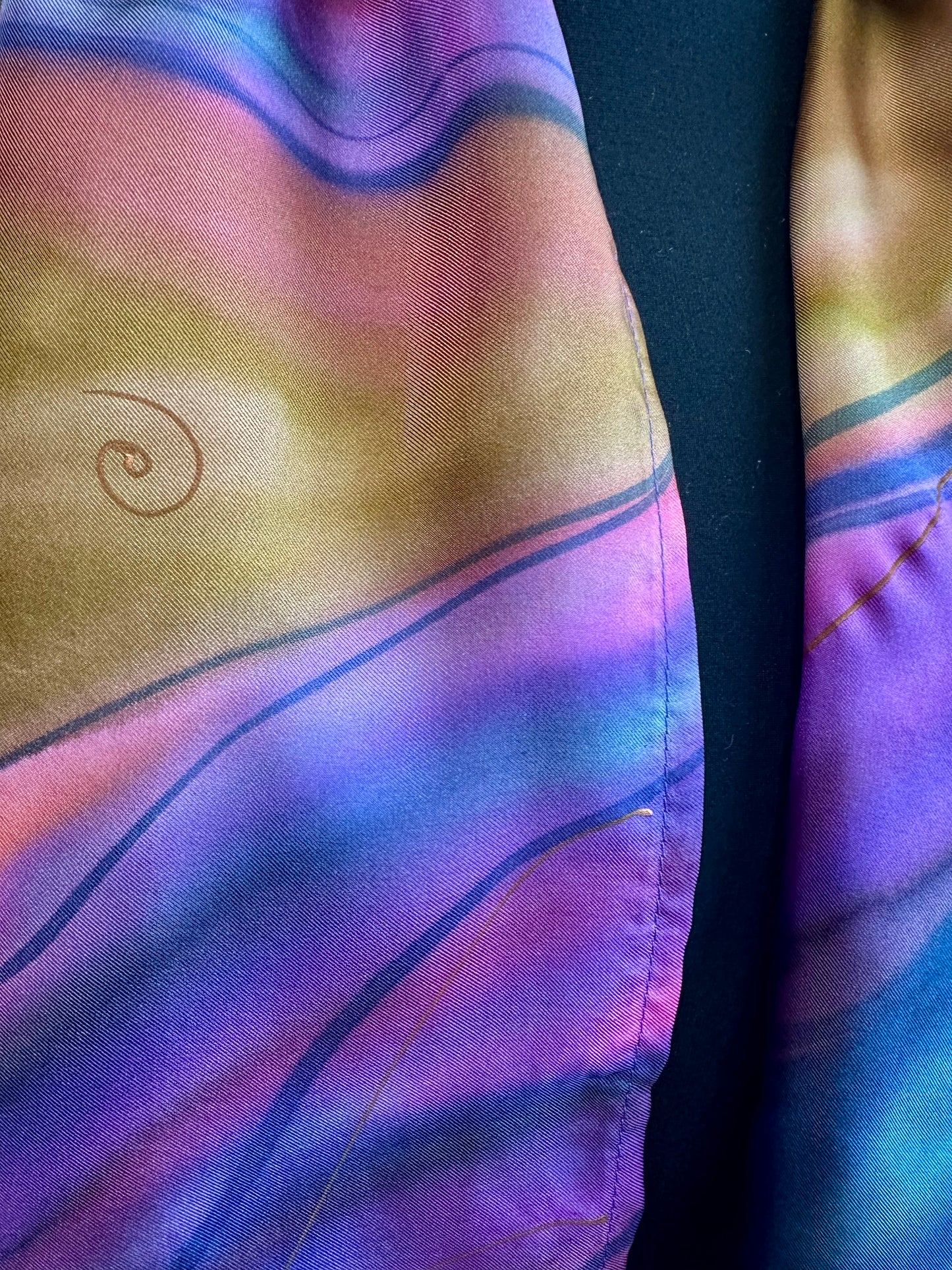 Lorshadesign Handpainted silk scarf collection