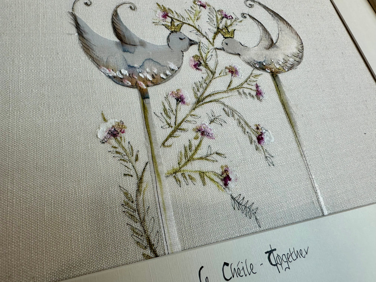 “ le chéile” together