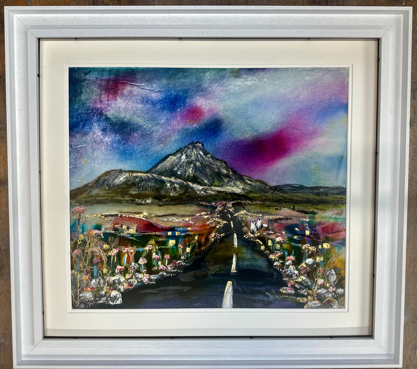 “The quiet road” mount Errigal county Donegal