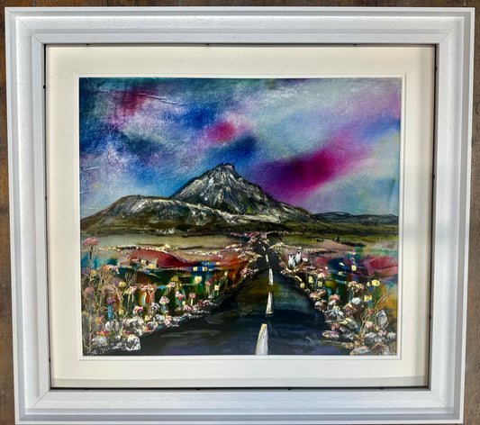 “The quiet road” mount Errigal county Donegal