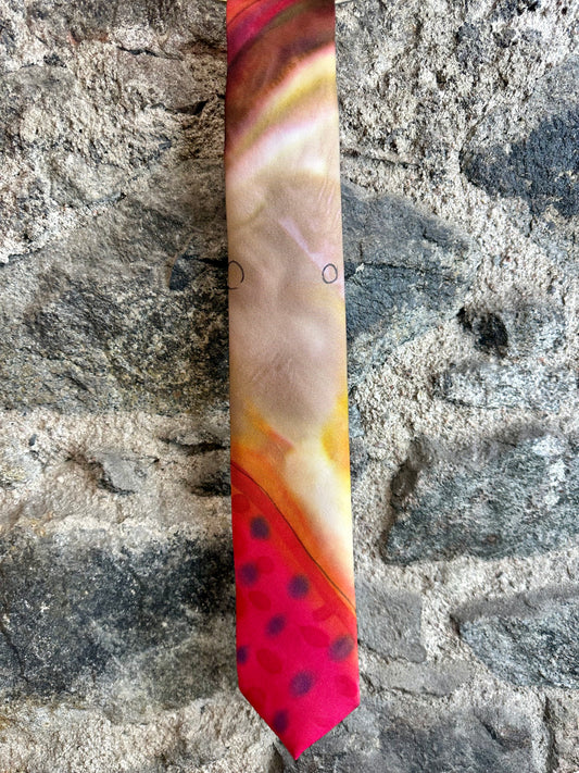 Lorshadesign Handpainted silk tie collection